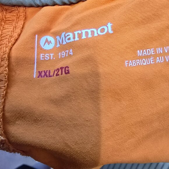 Marmot Juniper Springs Short 5" Orange Pepper Mens Sizes NWT UPF50 Quick Dry - Picture 10 of 10